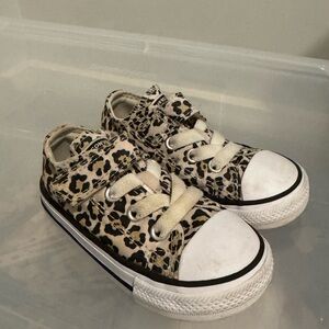 Converse Kids Leopard Print Sneakers